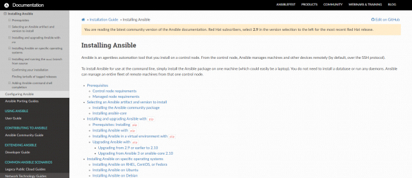 Installing Ansible